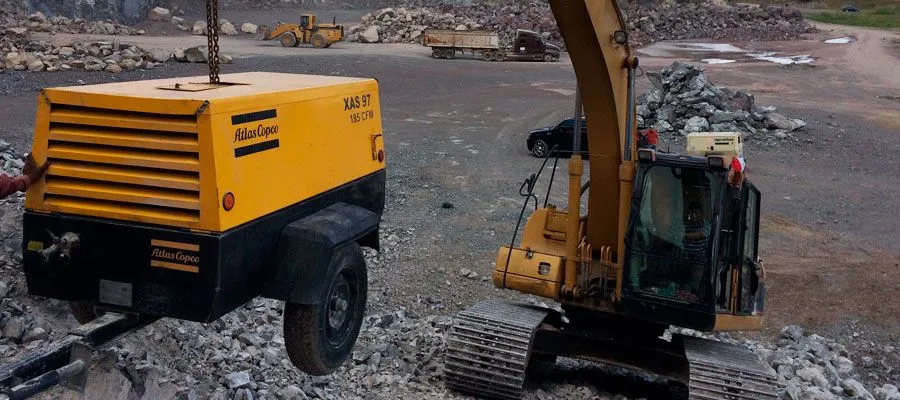 COMPRESOR DE AIRE PORTÁTIL 185 CFM